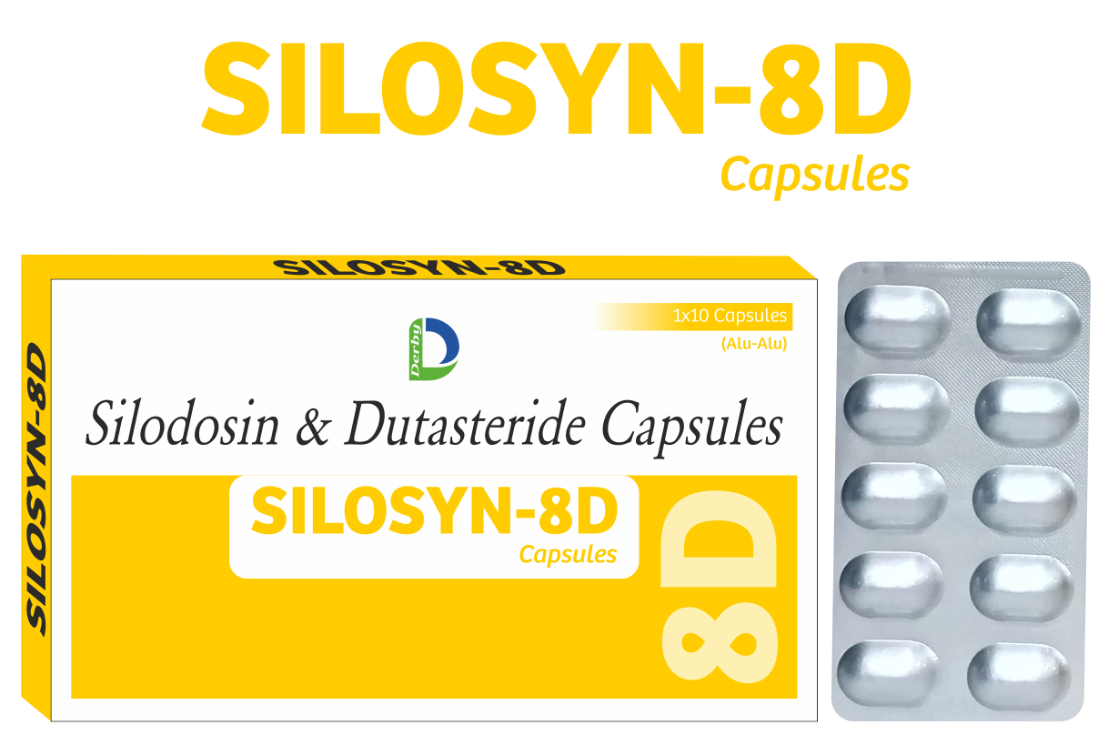 SILOSYN-8D capsule pack — Derby Lifescience